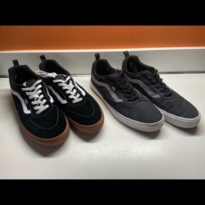 TWO FOR ONE - Vans Mens Kyle Walker Pro (Size 13) - Black/Gum and Denim/Pewter